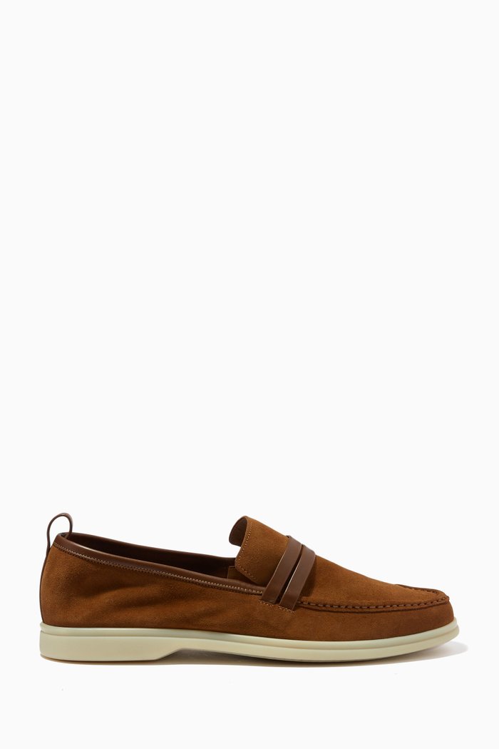 

Emil Loafers in Suede, Brown