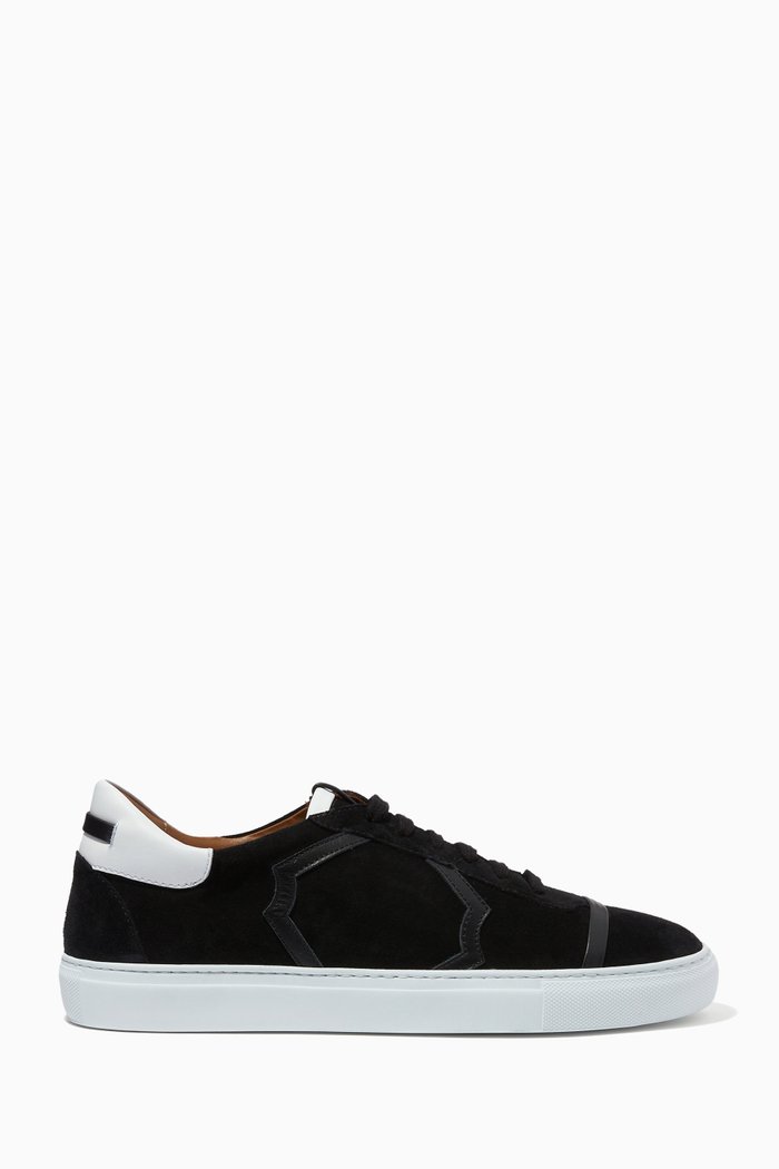

Musa Sneakers in Suede, Black