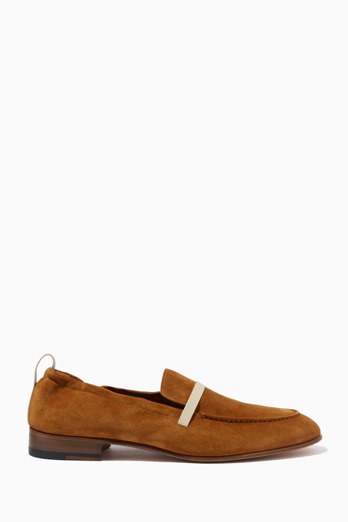 

Tema Loafers in Suede, Brown