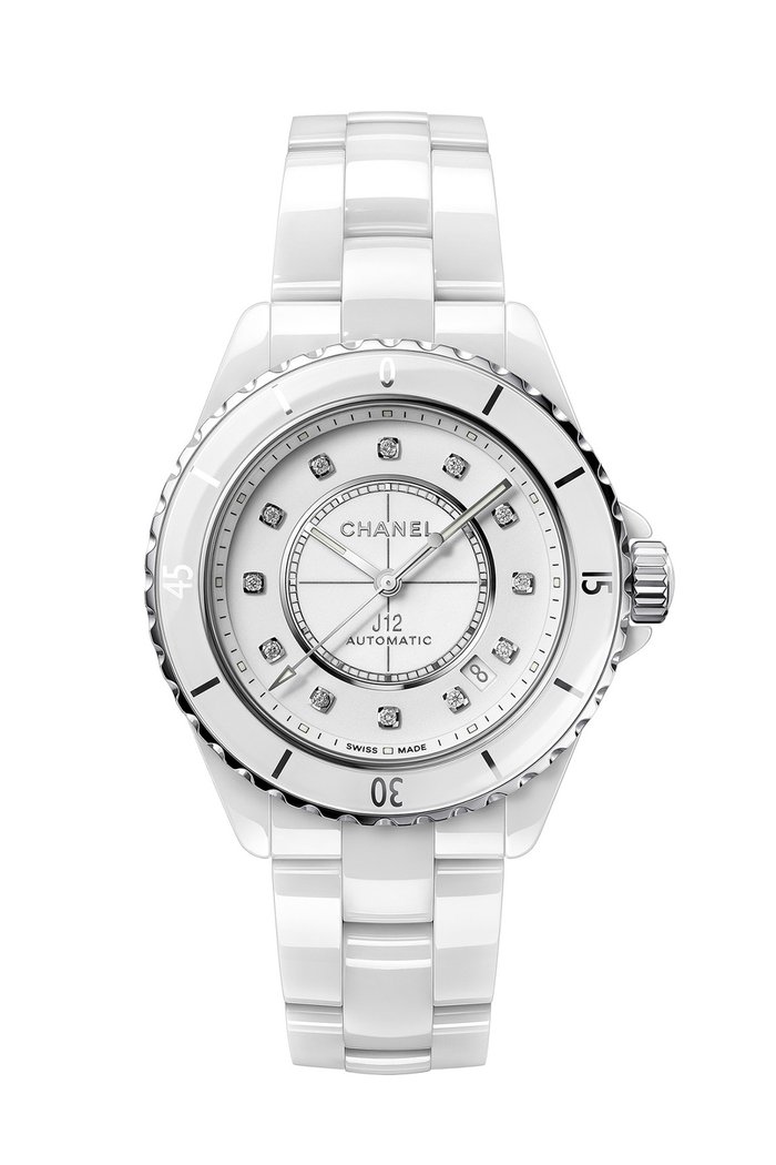 White highly resistant ceramic and steel, diamond indicators