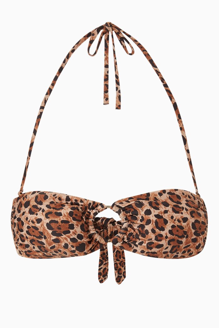 

Ancona Bikini Top, Brown