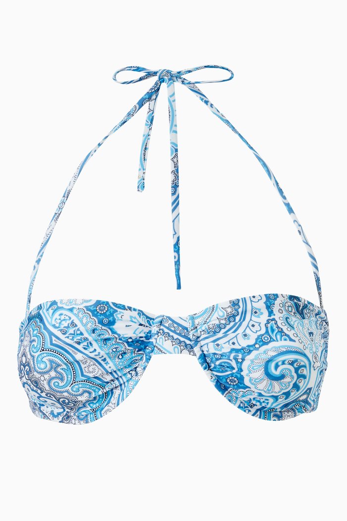 

Barbados Bikini Top, Blue