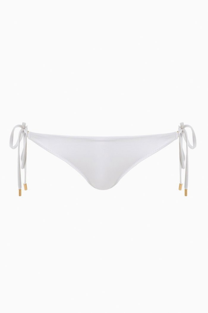 Florence Bikini Bottoms, White