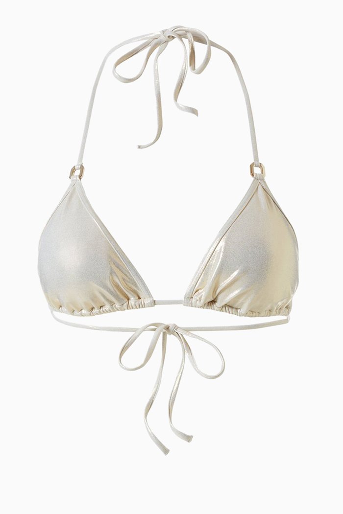 

Malta Bikini Top, Gold