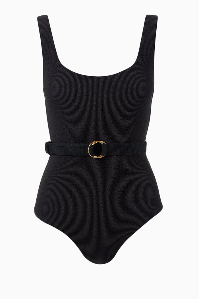 

Rio Ribbed Swimsuit, Black