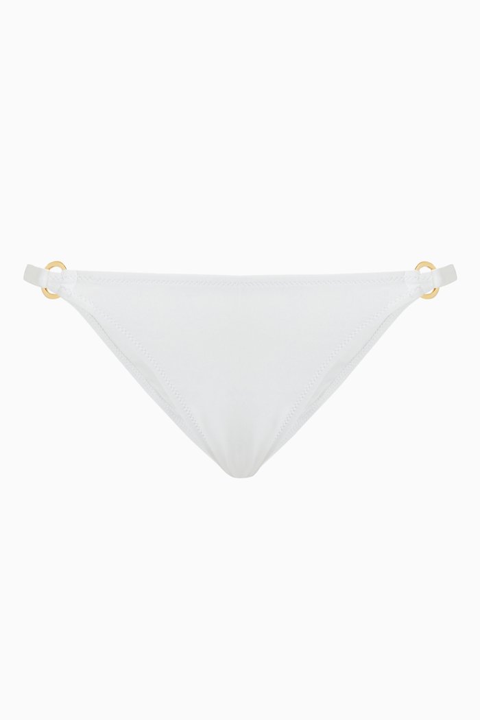 

St Barts Bikini Bottoms, White