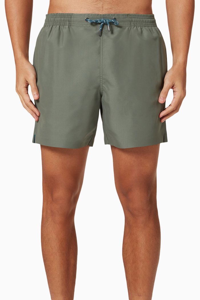

Classic Mid-Length Swim Shorts, Neutral