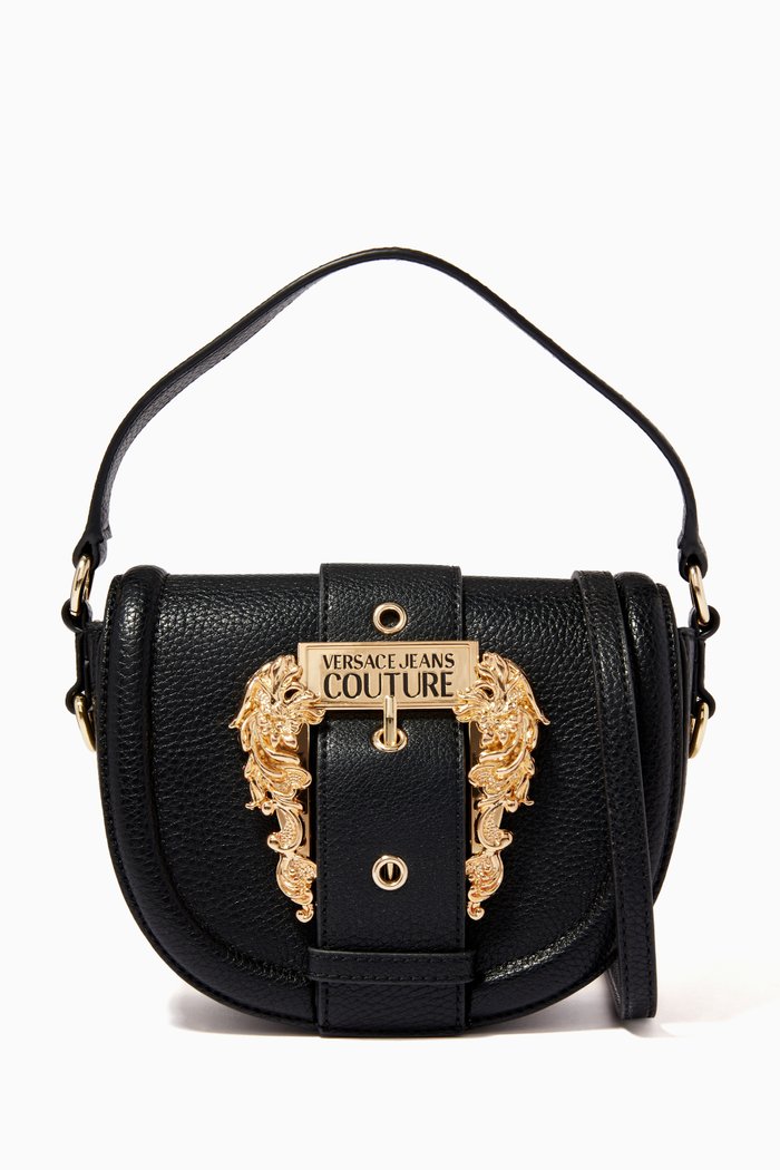 

Couture 1 Small Crossbody Bag in PU, Black