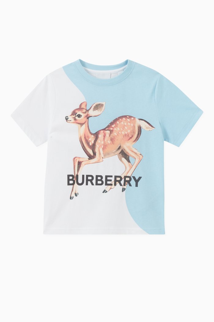 

Montage Print T-shirt in Cotton, White