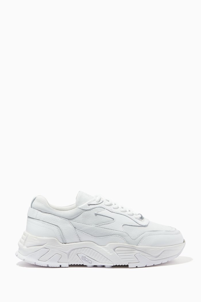 

The Hollen Sneakers in Leather, White