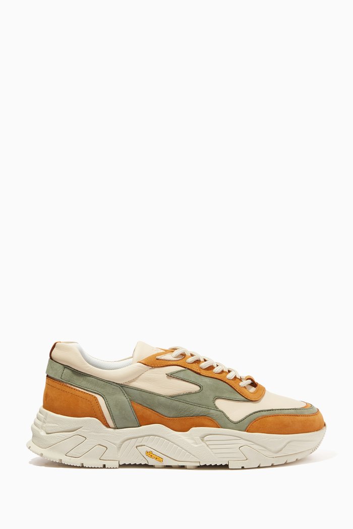 

The Hollen Sneakers in Leather, Neutral