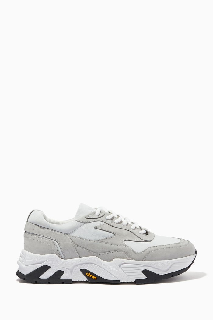 

The Hollen Sneakers in Leather, White