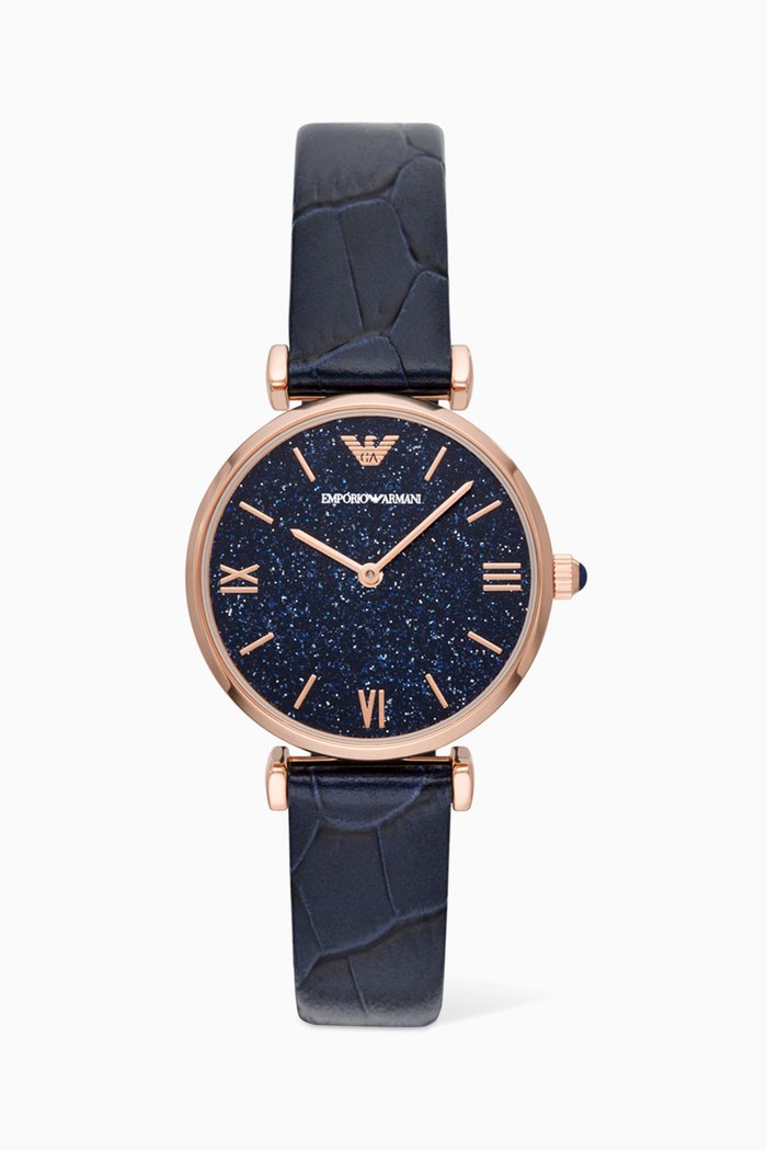 

Gianni Quartz Watch, Rose gold