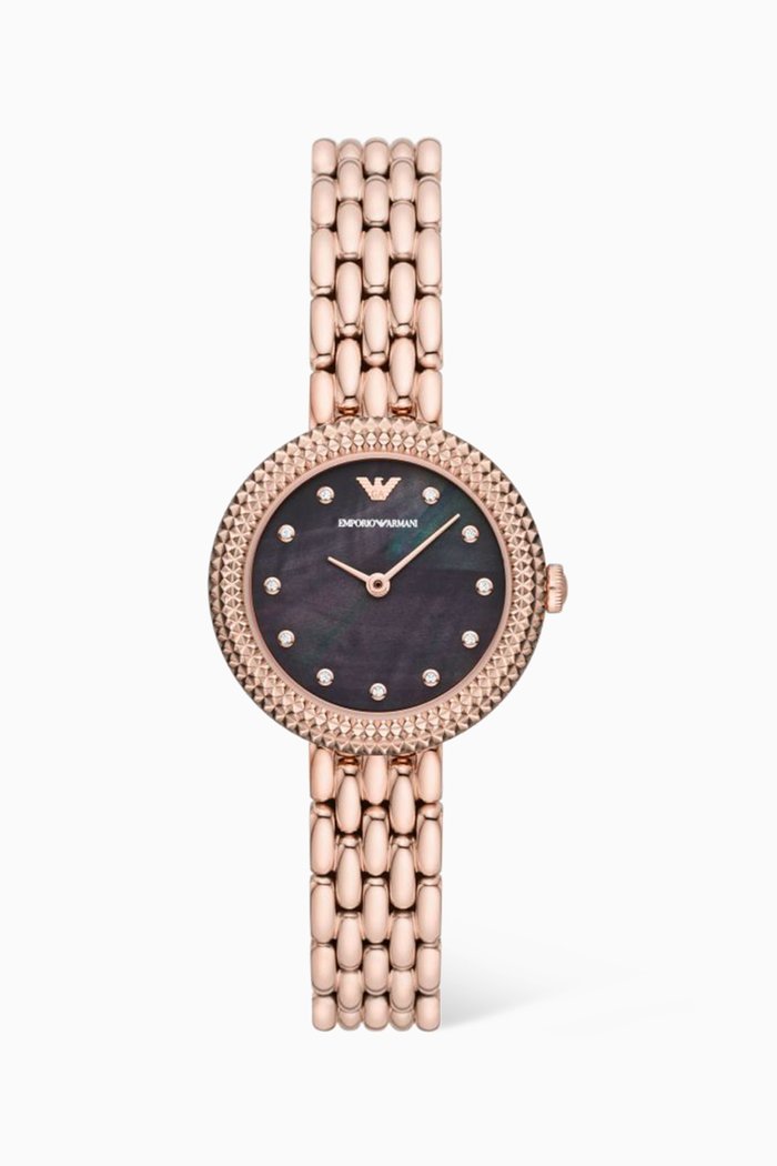 Rosa Quartz Watch, Rose gold