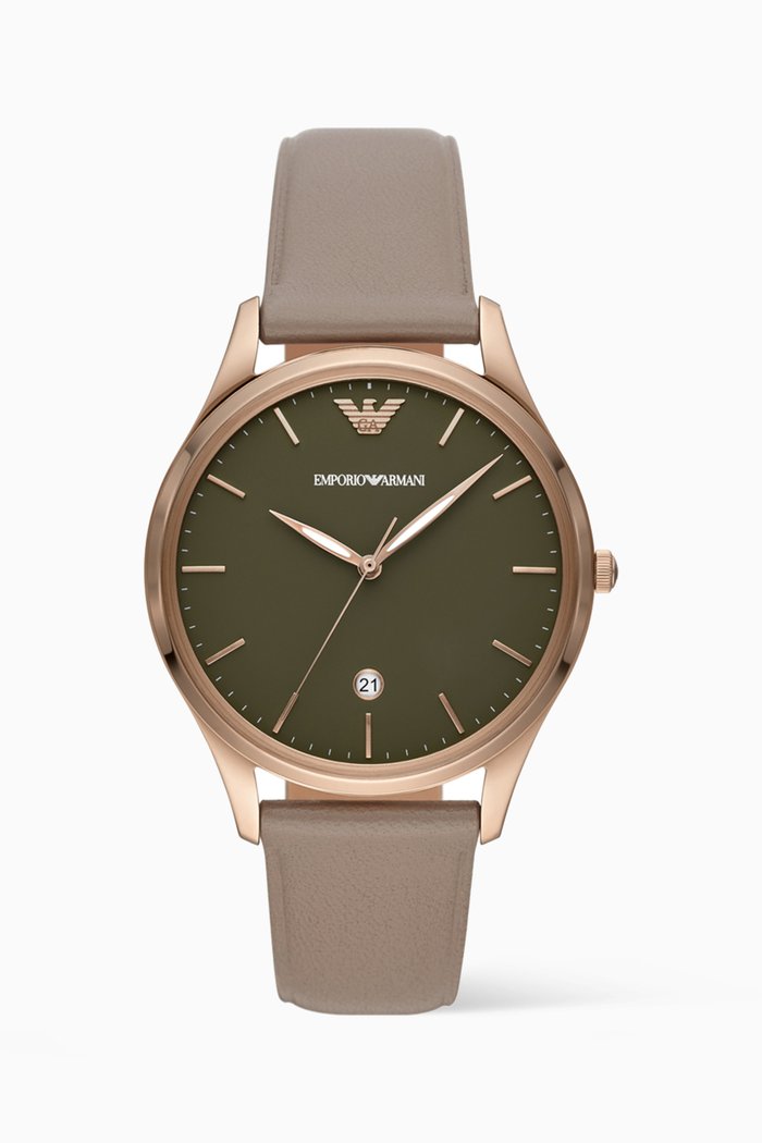 

Adriano Quartz Watch, 41mm, Neutral