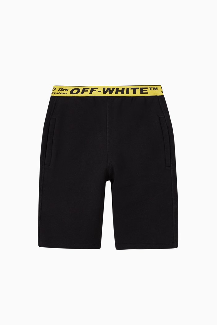

Logo Band Shorts, Black