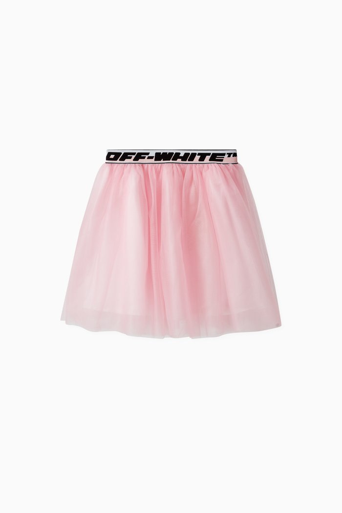 

Logo Band Tutu Skirt, Pink