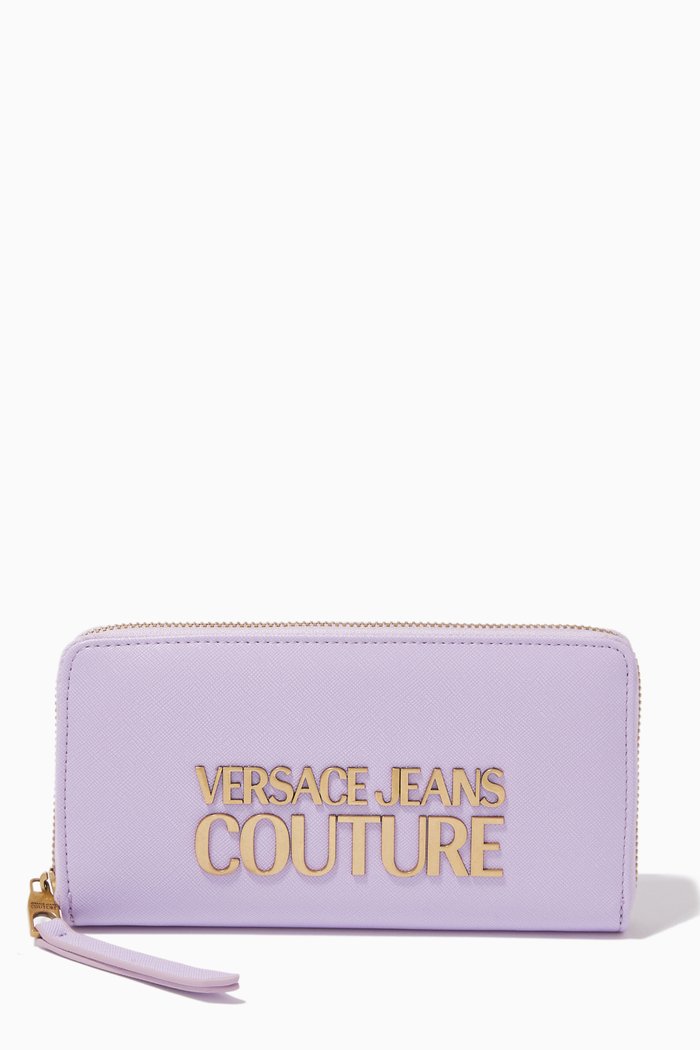 

Logo Wallet in PU, Purple
