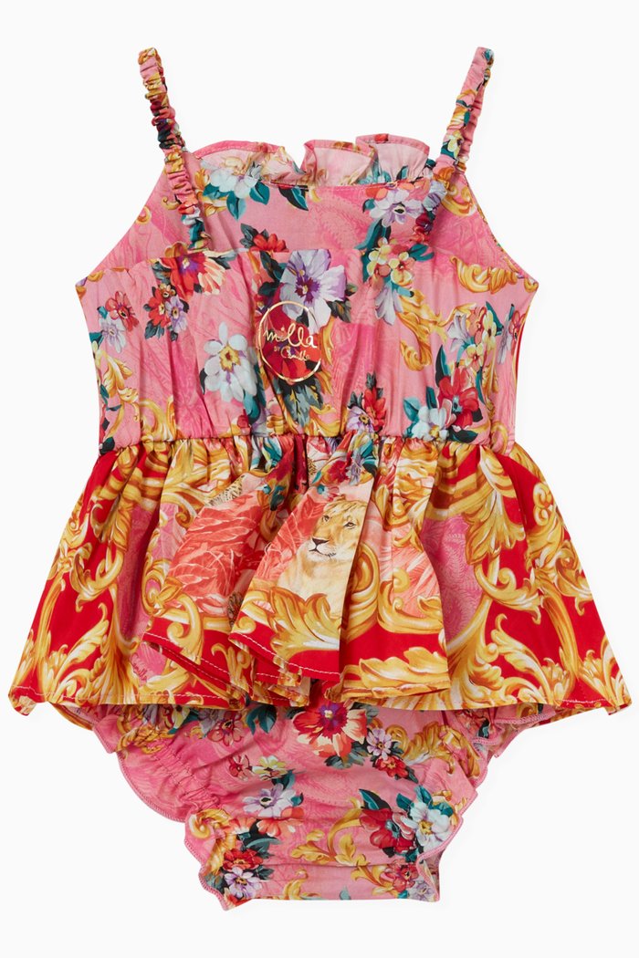 

Dress & Bloomers Set, Multicolour