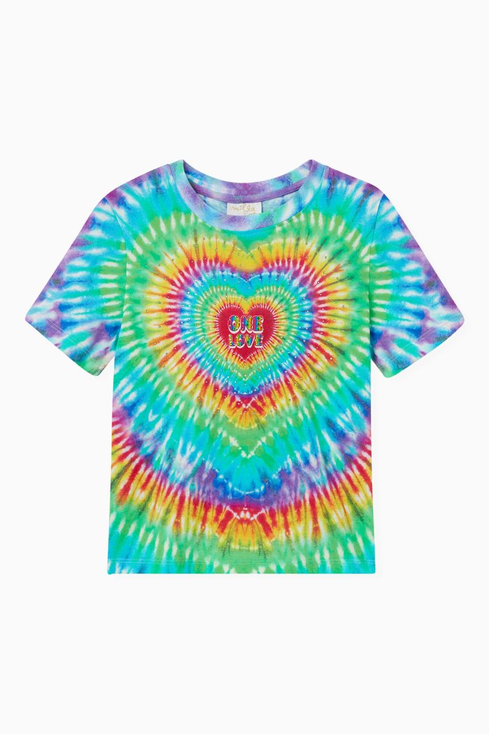 

Hyped Up Hippie T-shirt in Jersey, Multicolour