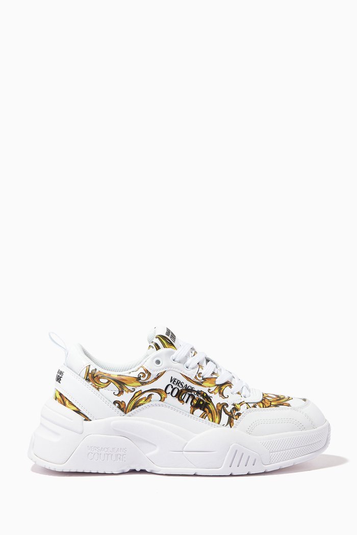 

Stargaze Sneakers in Leather, White