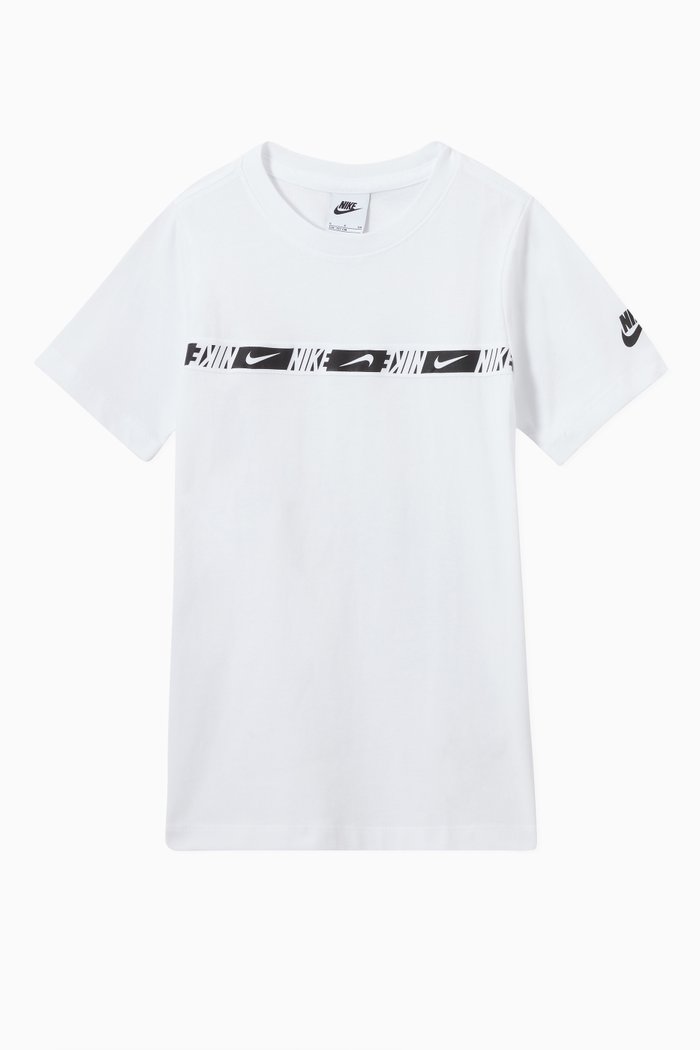 

Sportswear Repeat Logo T-shirt in Jersey, White