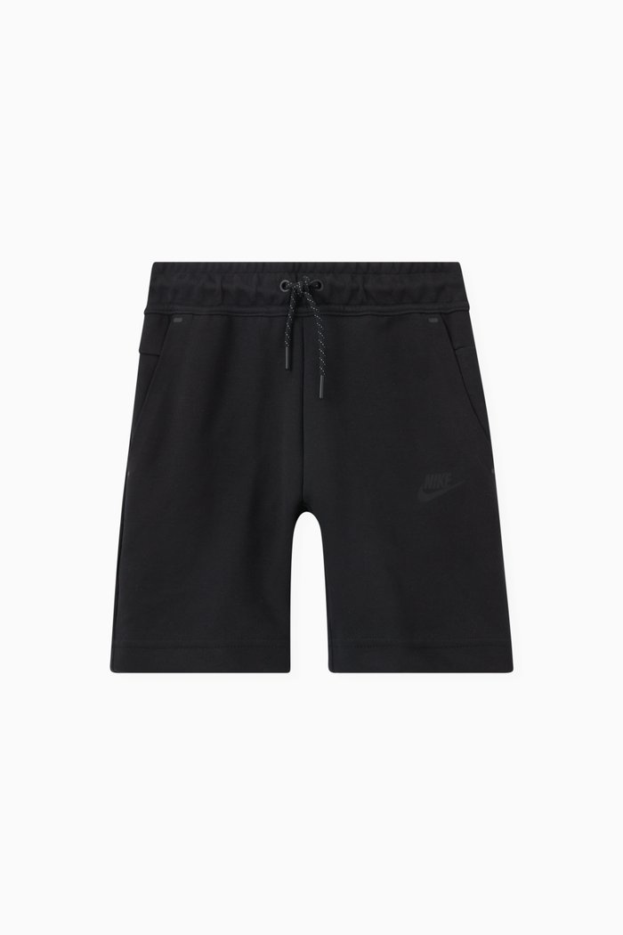 

Sportswear Shorts in Technical Fleece, Black