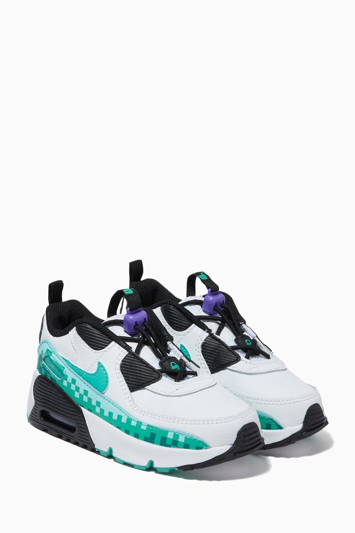

Air Max 90 Toggle Sneakers in Leather, White
