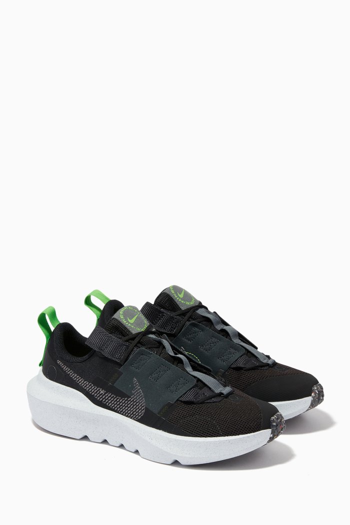 

Crater Impact Sneakers in Technical Mesh, Black