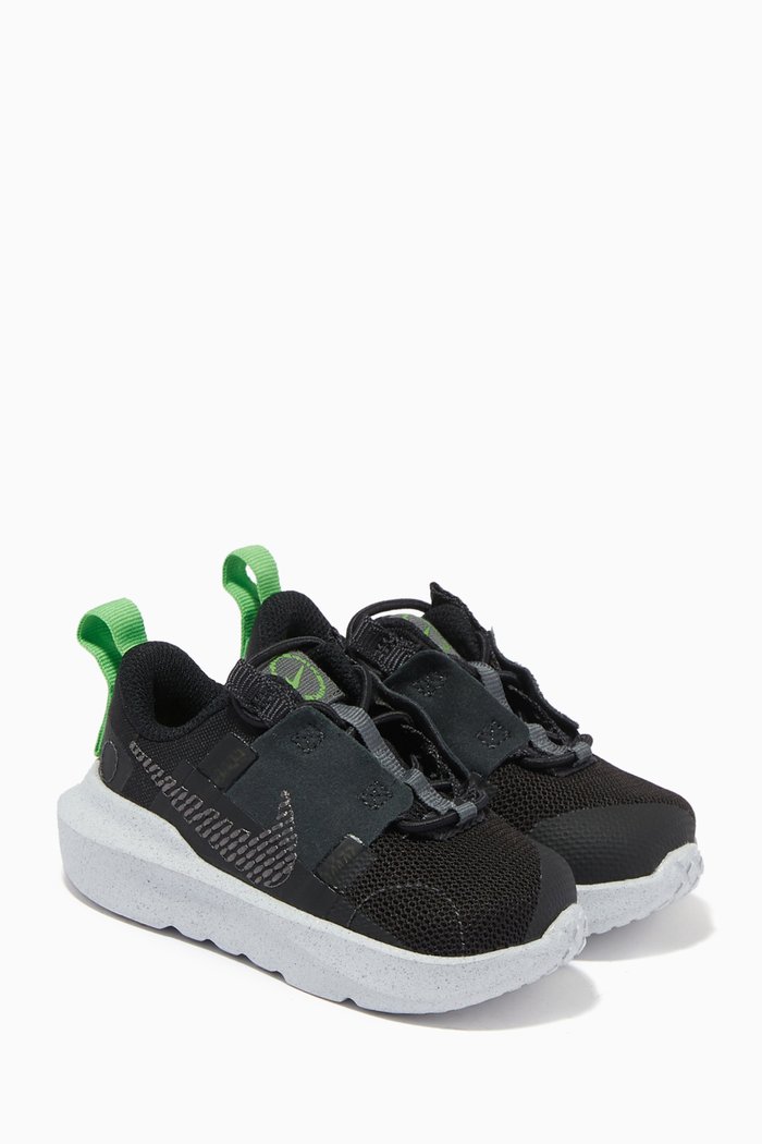 

Crater Impact Sneakers in Technical Mesh, Black