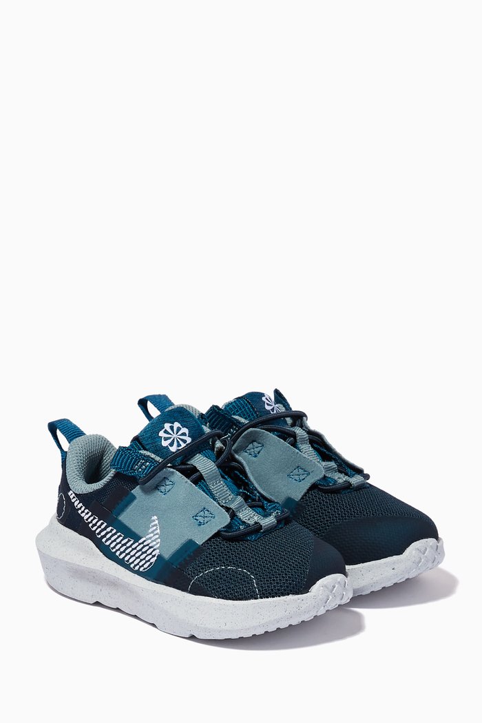 

Crater Impact Sneakers in Recycled Textile, Blue