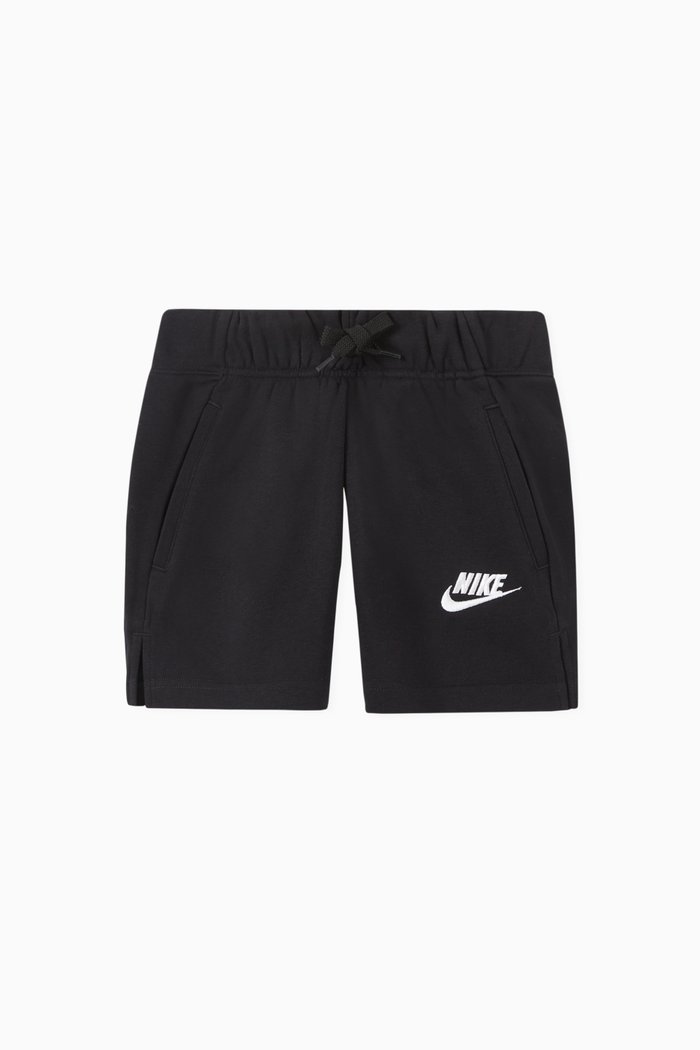 

Sportswear Club Shorts in French Terry, Black