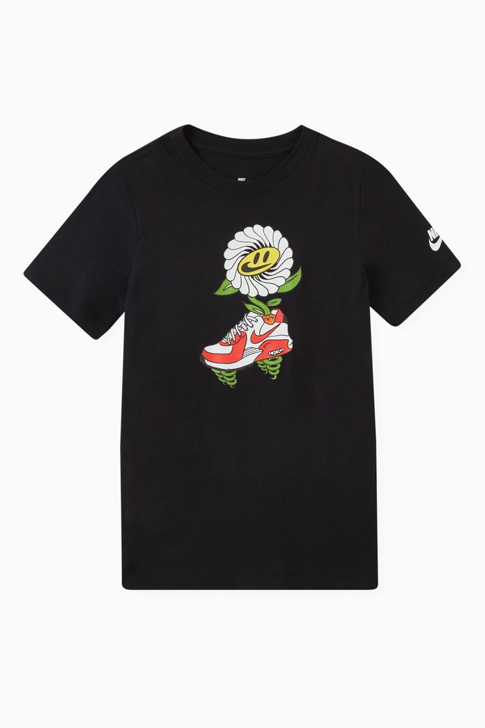 

Sportswear Air Flower T-shirt in Jersey, Black