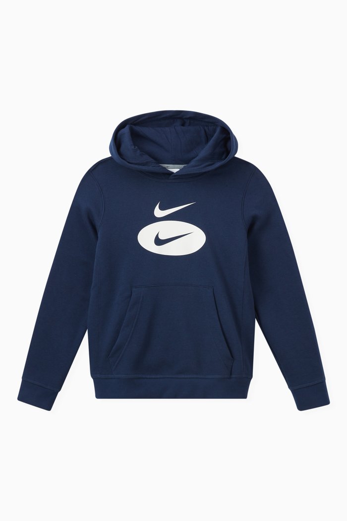 

Sportswear Core Hoodie in Jersey, Blue