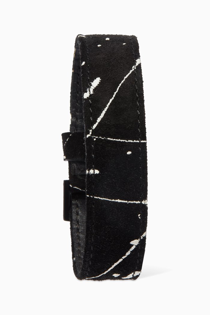 

Watch Strap in Leather, Black