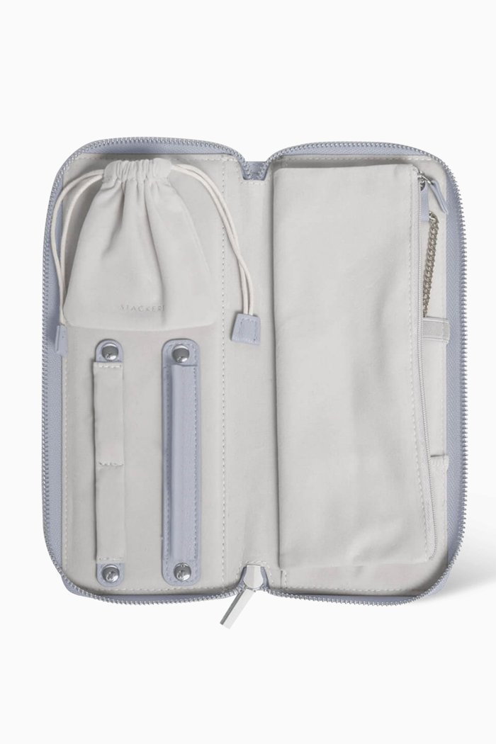 

Classic Jewellery Purse in Vegan Leather, Grey