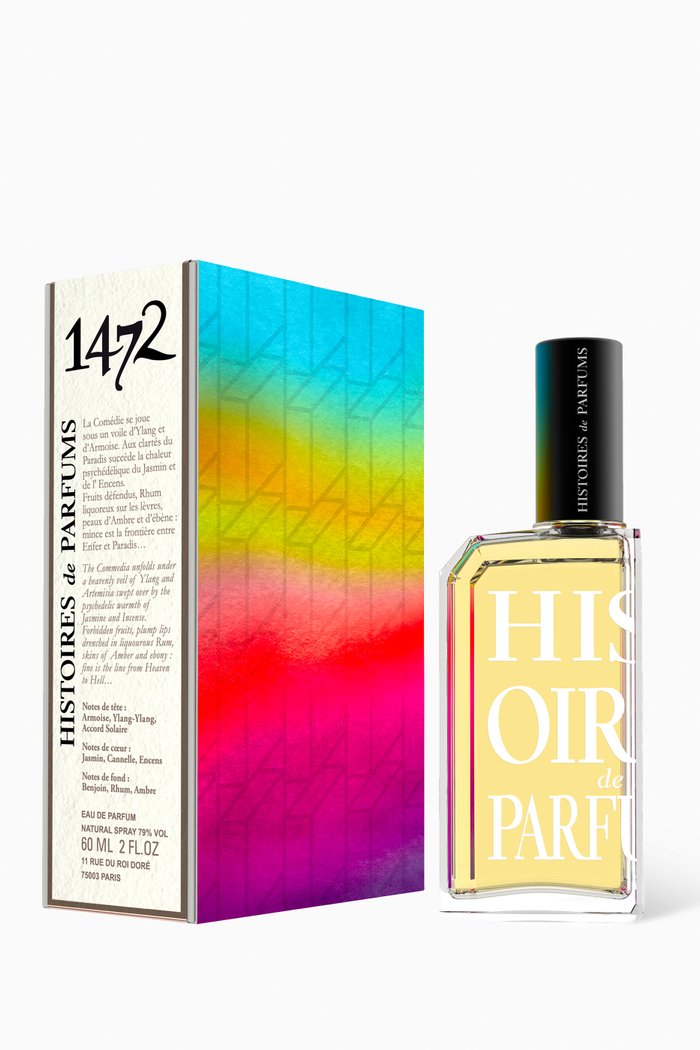 

1472 La Divine Comédie Eau de Parfum, 60ml, Colourless