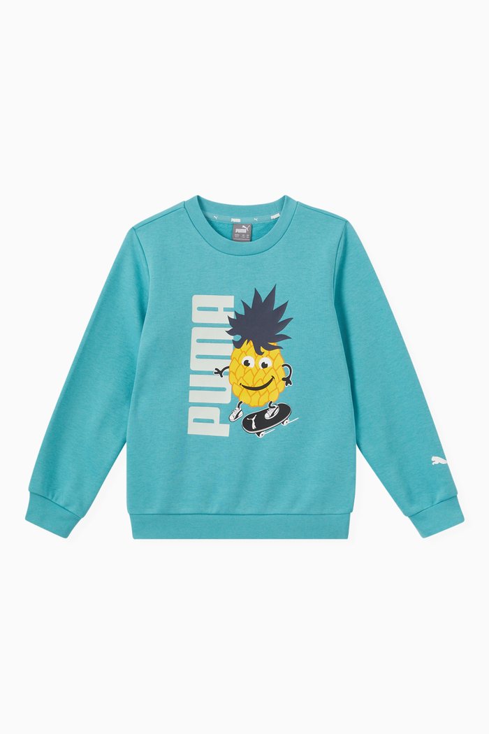 

Fruitmates Sweatshirt in Cotton, Blue