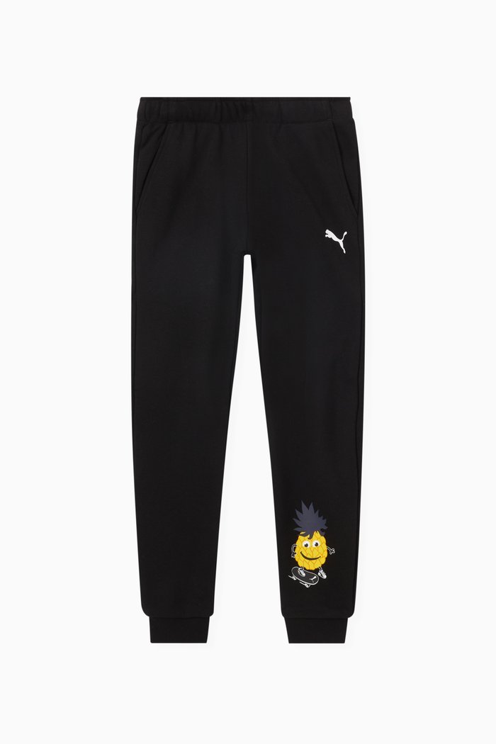 

Fruitmates Sweatpants in Cotton, Black