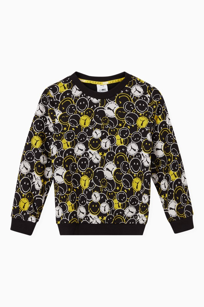 

Smiley World Sweatshirt, Black