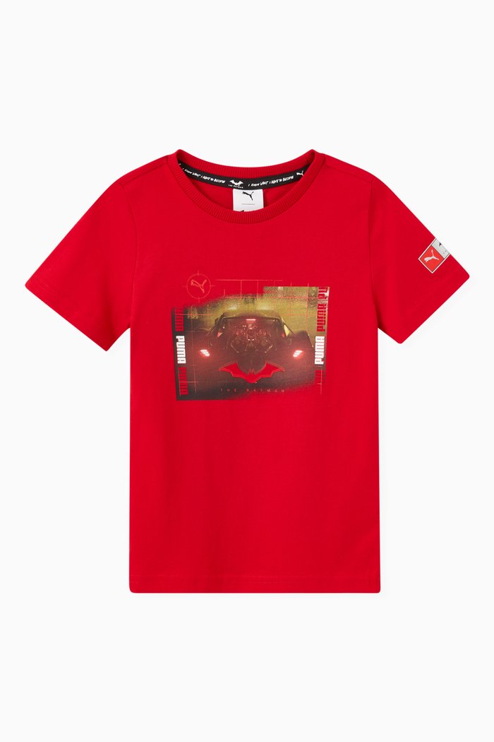 

Batman Graphic T-Shirt in Cotton, Red