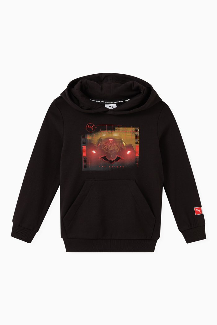 

Batman Graphic Hoodie in Cotton, Black