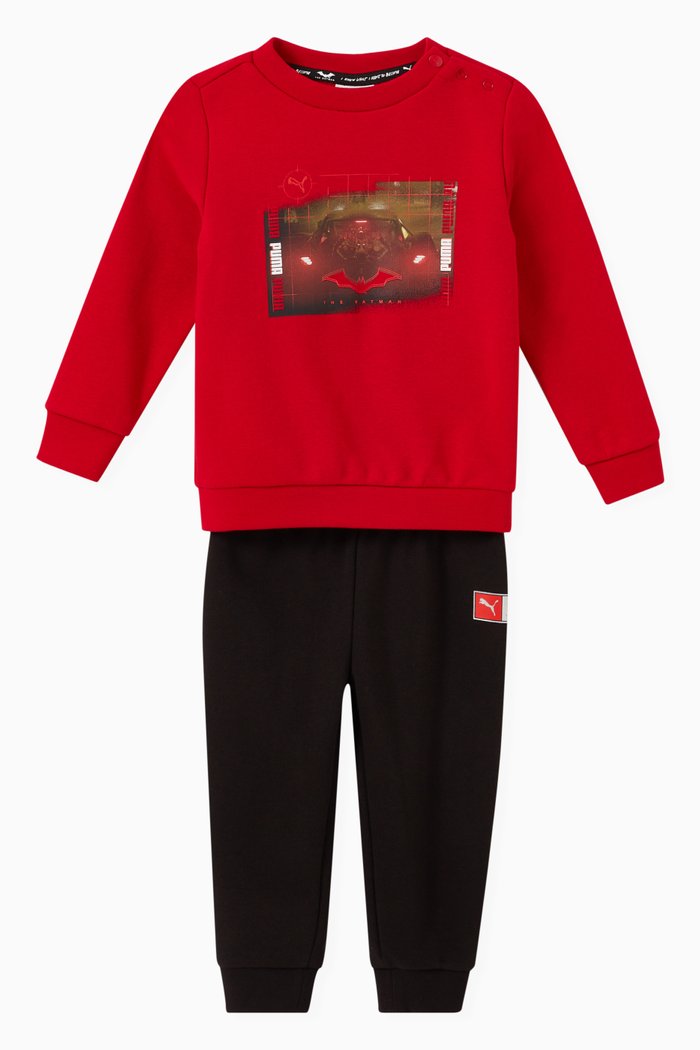 

Batman Joggers in Cotton, Red