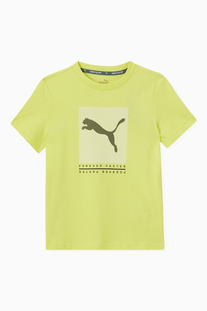 

Active Sports Graphic T-shirt, Yellow