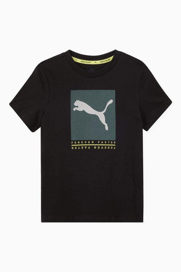 

Active Sports Graphic T-shirt, Black