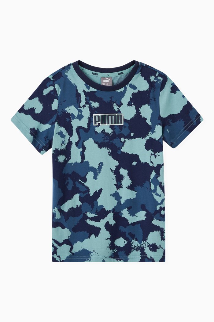 

Alpha T-shirt in Cotton Jersey, Blue