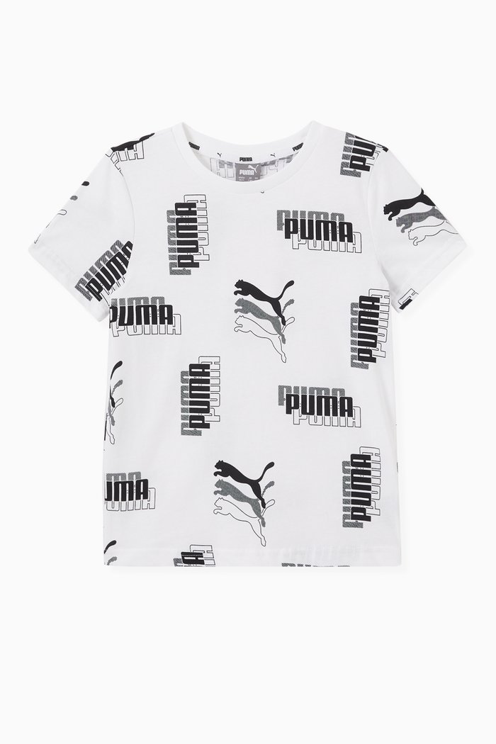

Power Allover Print T-shirt, White