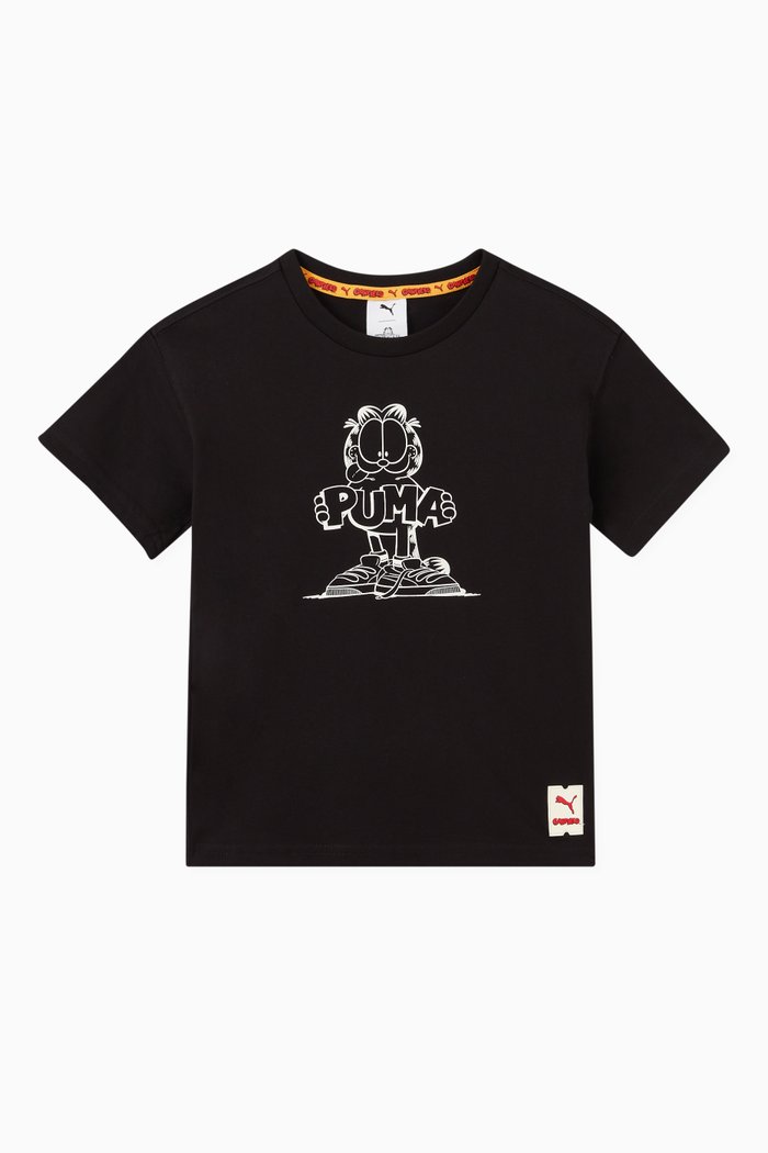 

Puma x Garfield T-shirt in Cotton, Black