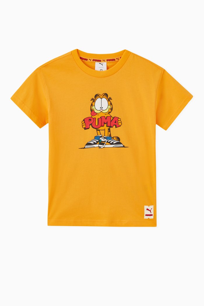 

Puma x Garfield T-shirt in Cotton, Orange