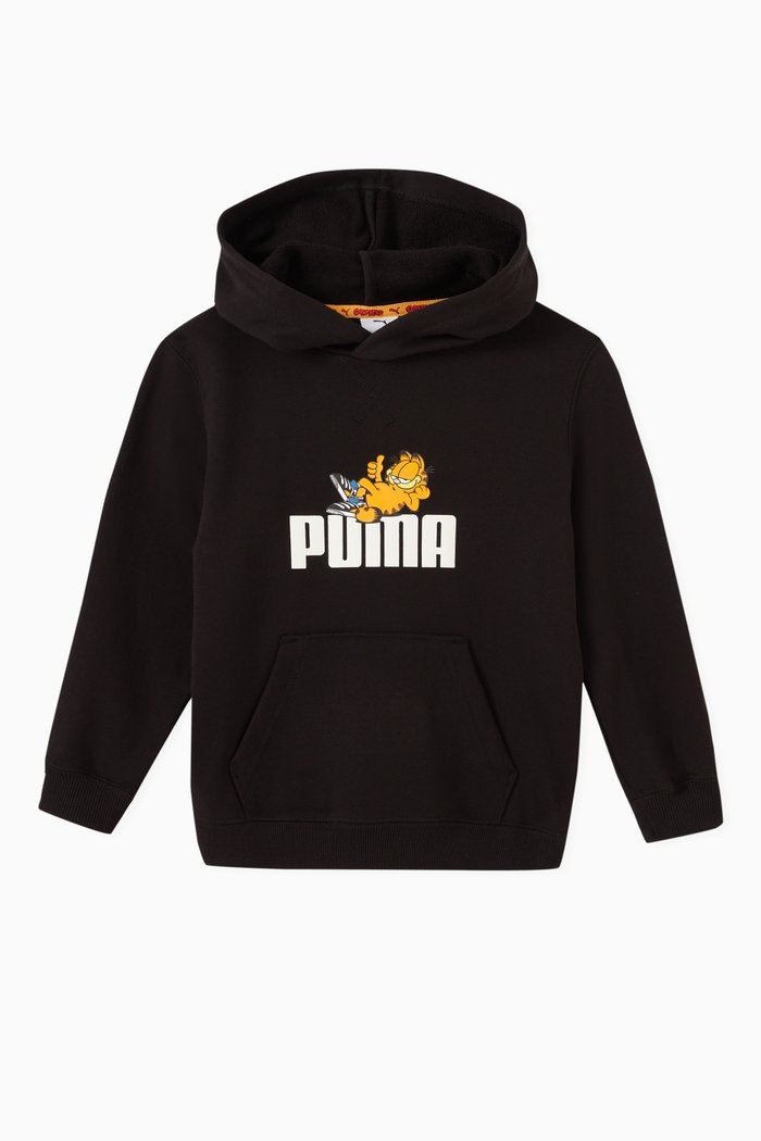 

Puma x Garfield Hoodie in Cotton, Black